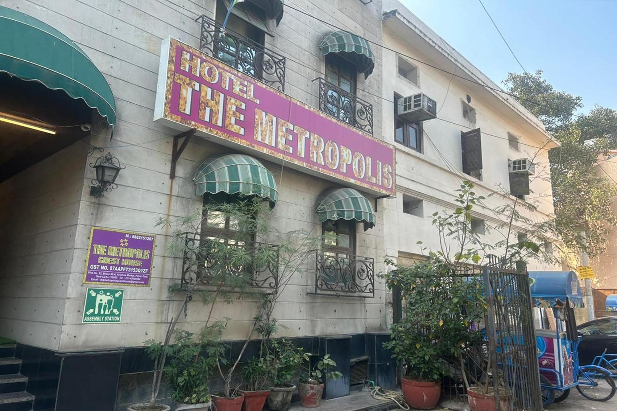 The Metropolis Guest House Near Rk Ashram Metro Station Нью-Делі Екстер'єр фото