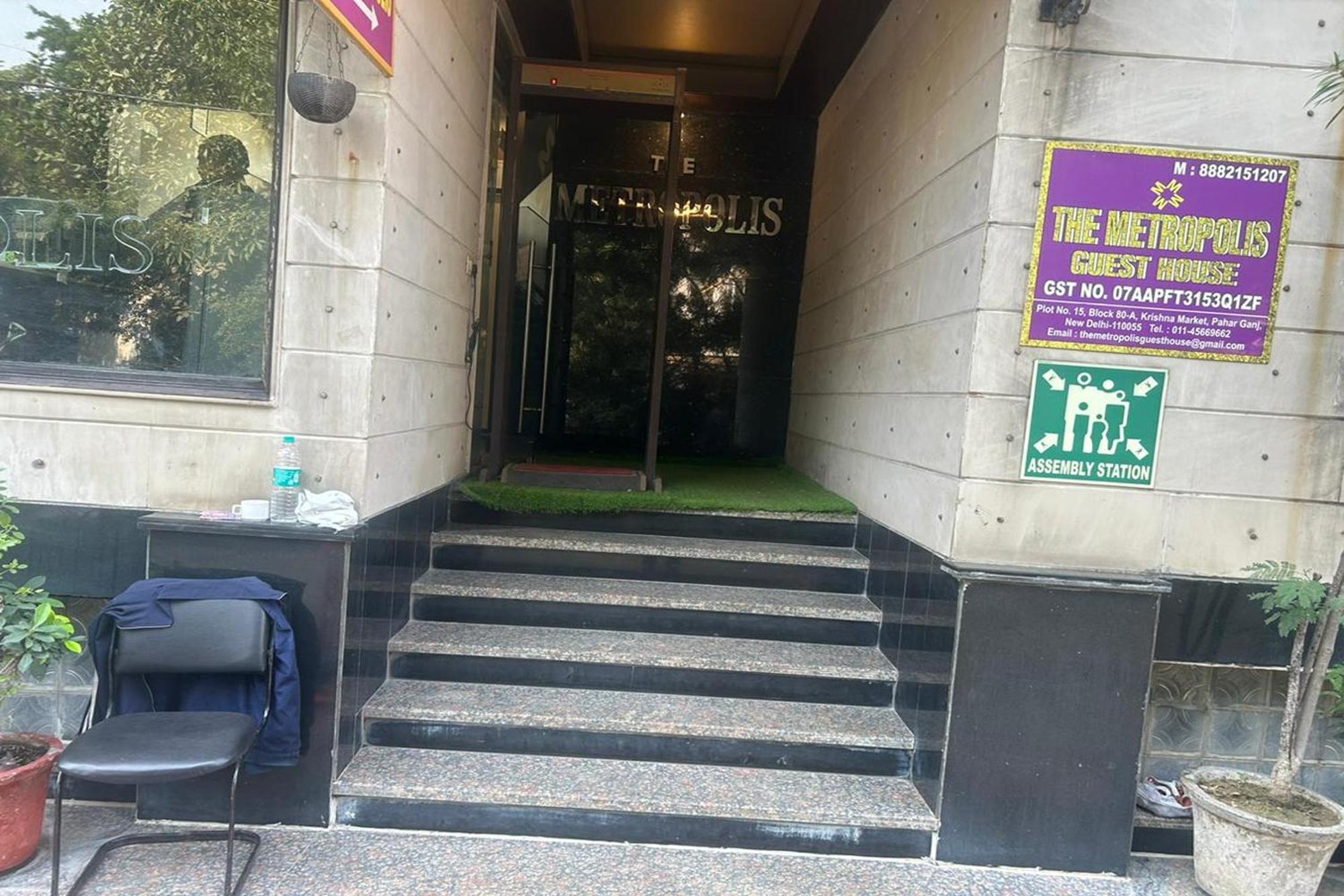 The Metropolis Guest House Near Rk Ashram Metro Station Нью-Делі Екстер'єр фото